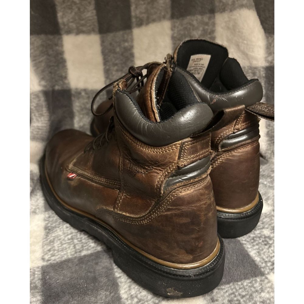 RED WING 2212 Mens 10.5 D Steel Toe Work Boots USA Workwear Leather - Picture 8 of 10